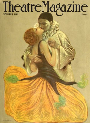 Theatre Magazine vintage poster 1921